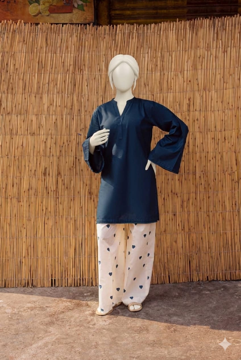 2PC Embroidered Lawn Suit