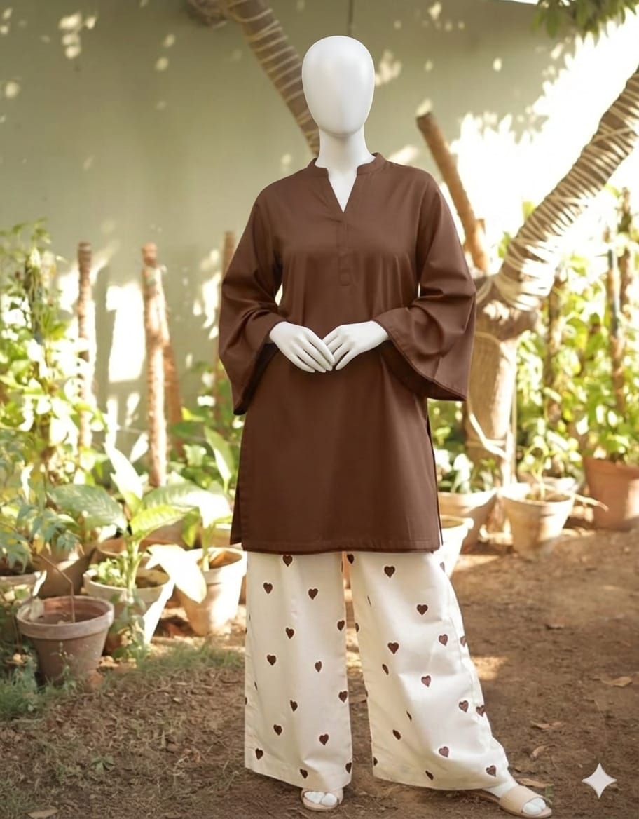 2PC Embroidered Lawn Suit
