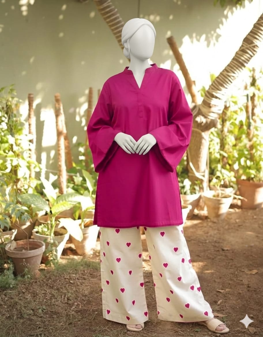 2PC Embroidered Lawn Suit