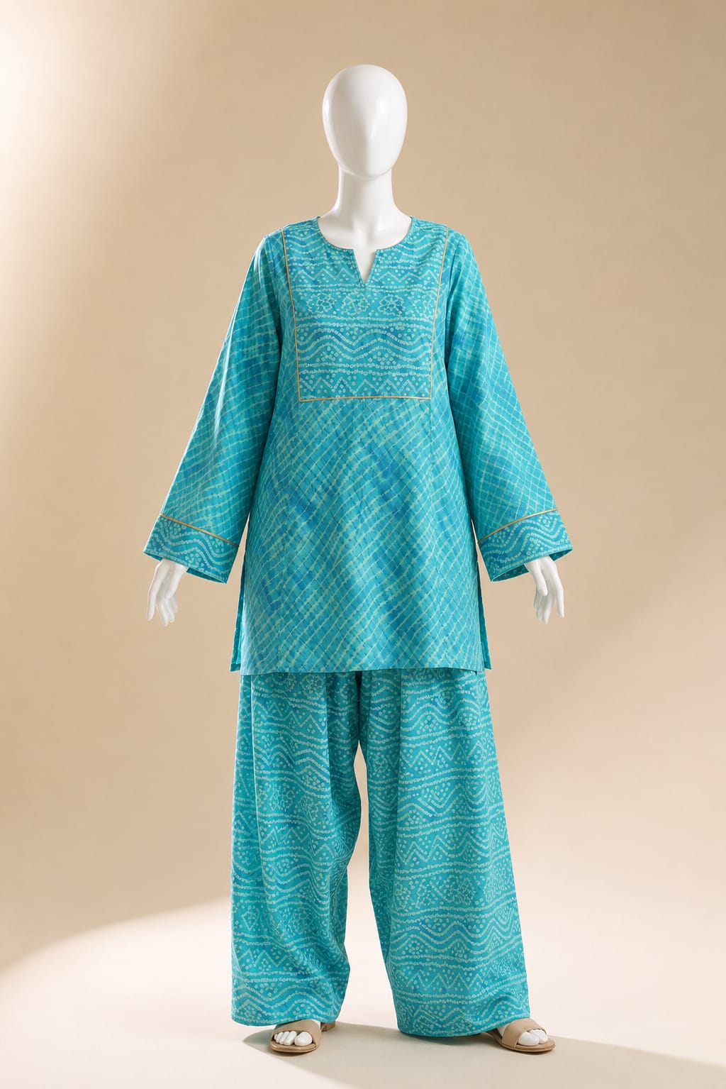 Printed 2 Piece Suit for Women