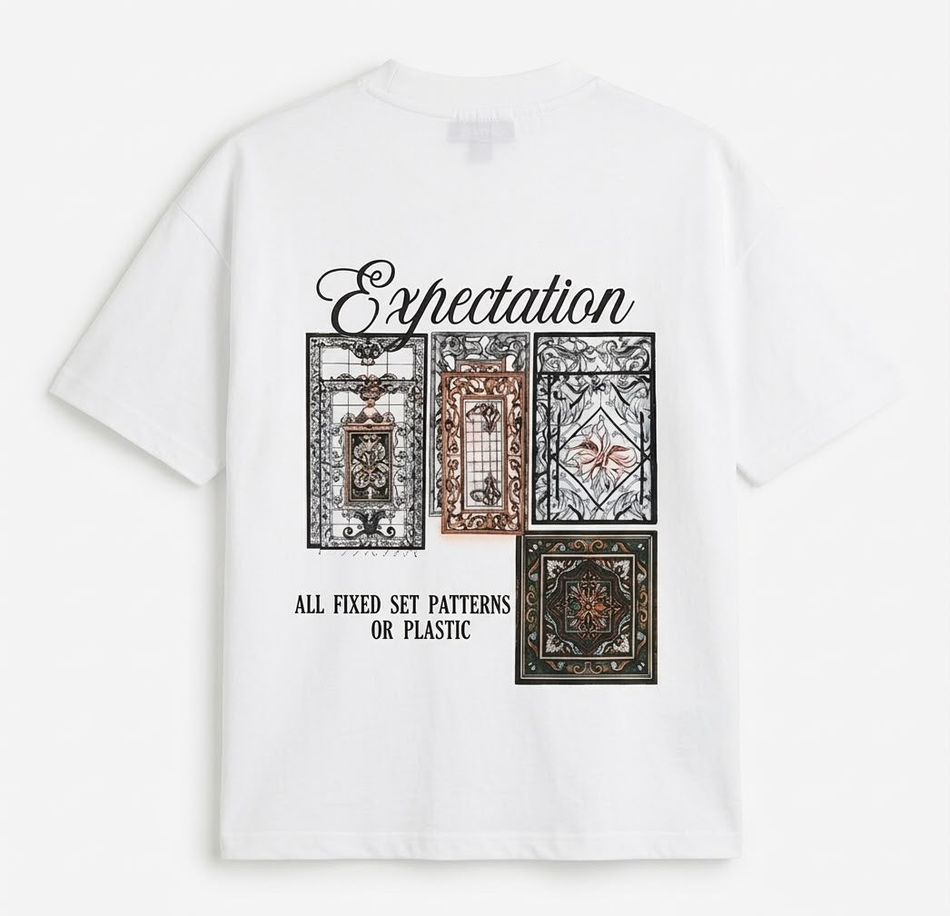 Premium Oversized Two-Tone Drop Shoulder T-Shirt