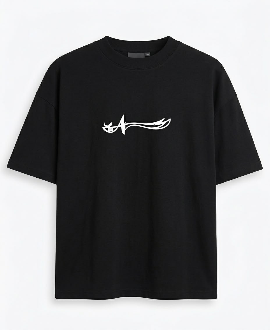 Premium Oversized Two-Tone Drop Shoulder T-Shirt