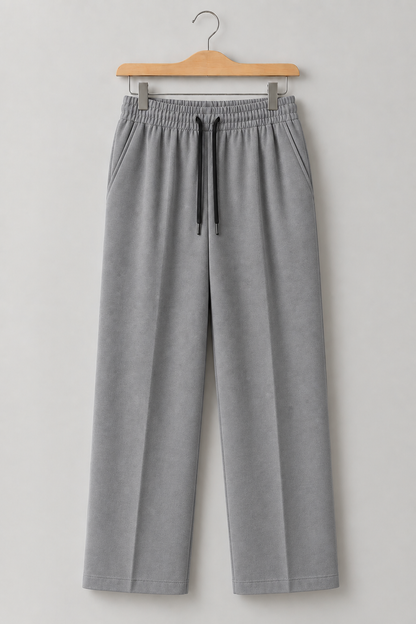 Premium Ivory Linen Straight Fit Trouser