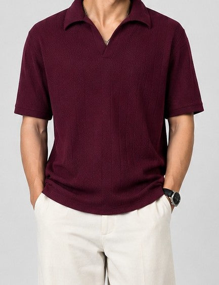 Knitted Polo Shirt