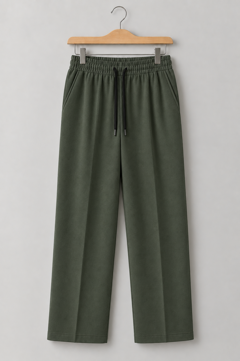 Premium Ivory Linen Straight Fit Trouser