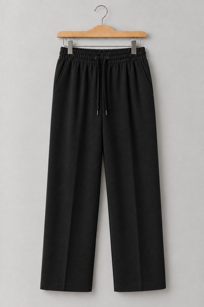 Premium Ivory Linen Straight Fit Trouser