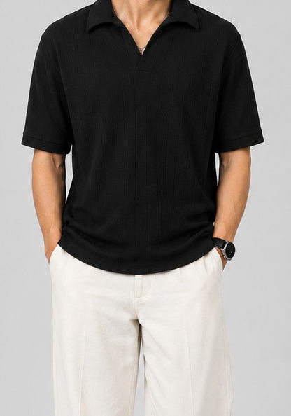 Knitted Polo Shirt